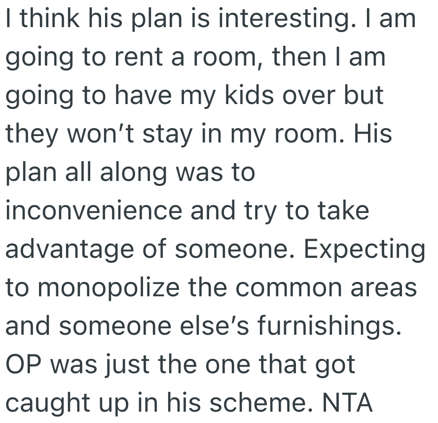Screenshot 2025 07 14 at 2.01.20 PM Girl Found A Promising New Roommate, But It Turns Out He Came With A Lot of Baggage, Including His Two Young Children